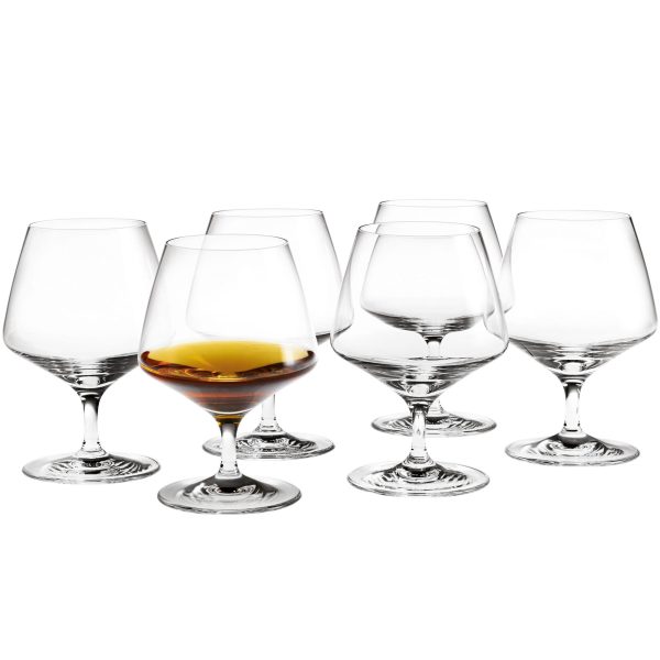 Holmegaard Perfection Cognacglas Klar 36 cl., 6 stk.